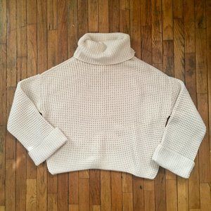 Free People Boxy Turtleneck Sweater
